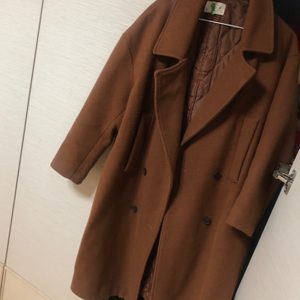 카멜 코트 / 겨울 롱코트 / 겨울 코트 / 여성 겨울 코트