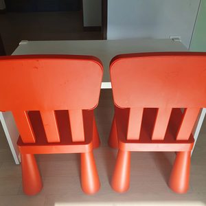 이케아 스투바테이블,마뮤트의자 (유아책상)(이케아책상)