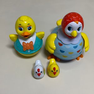 아이큐베이비 꼬꼬맘 & 아기오리 뮤직오뚝이