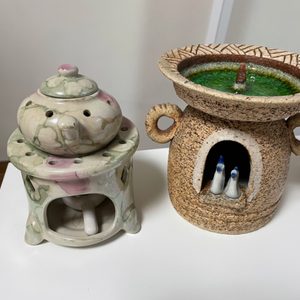 향초 홀더 일괄 판매합니다 (독일에서 산 향초 서비스로 드려요)