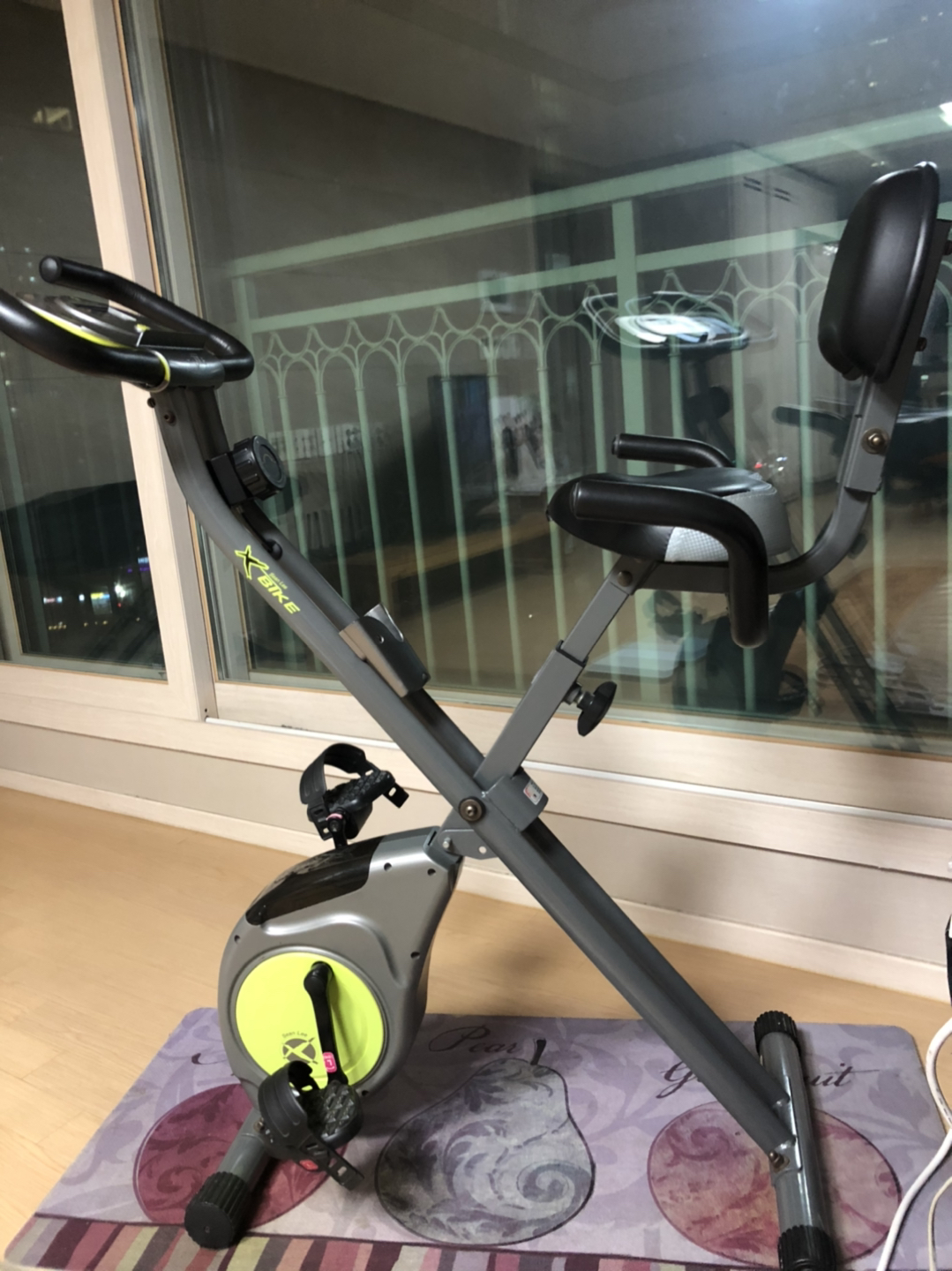 실내 자전거 속도