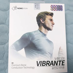새상품~10만짜리v-be100골전도이어폰.블루투스이어폰.레저.야외활동시굿