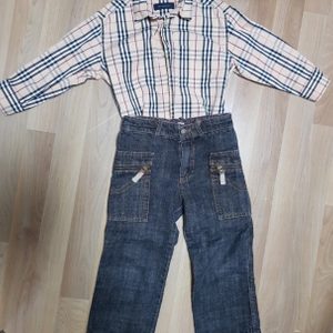버버리 Burberry 정품 명품 패딩 바지 3y.