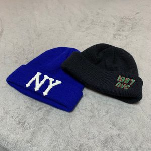 원더플레이스 1987NYC 비니, 블루 비니 + 비니 고정삔
