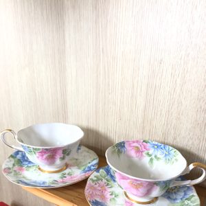 한국도자기 본차이나 티세트 2세트 / 찻잔세트 / 찻잔 / 찻잔 그릇