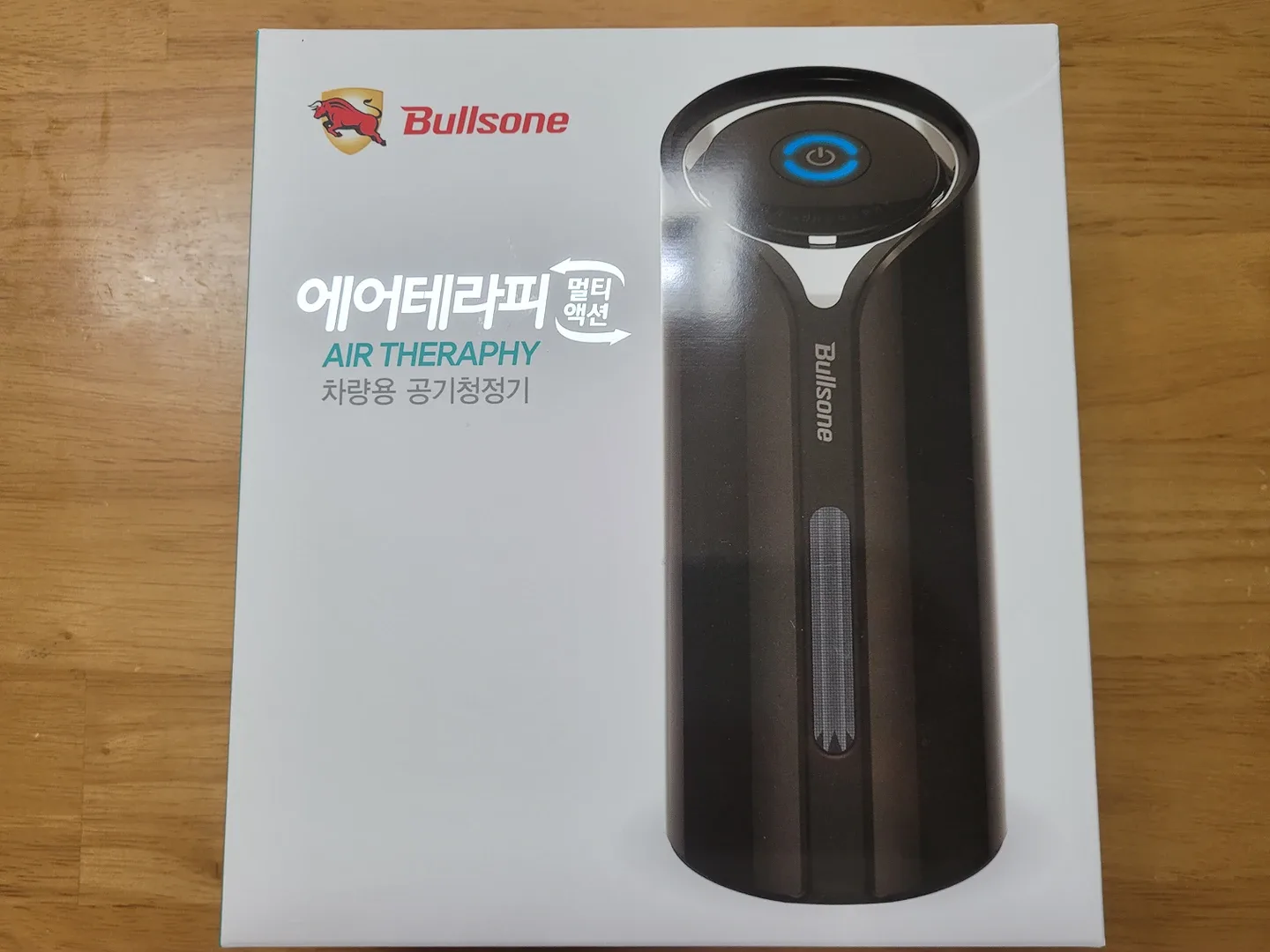 불스원 에어테라피 차량용 공기청정기 총2개 미개봉1+중고1