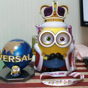 USJ 유니버셜 스튜디오 재팬 미니언즈 팝콘통 킹밥/쿠키통 밥 판매(가격인하)