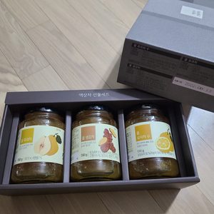 풀무원 액상차 선물세트(꿀 유자차, 생강차, 모과차)