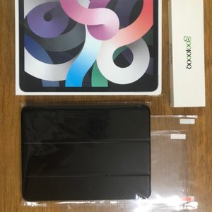 (미개봉) 아이패드 에어 4 실버 64 wifi + 아이패드펜슬 + 아이패드 케이스 + 보호필름 팝니다