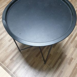 철제협탁 원형협탁 철제트레이