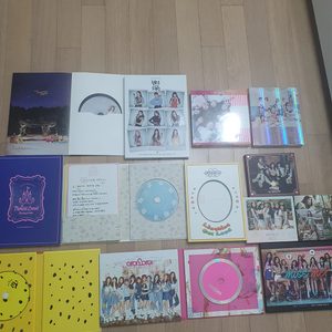 트와이스앨범5 여자친구앨범5 아이오아이앨범2 총 12개 앨범 팝니다