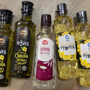 해표 올리고당, 해표 카놀라유, 청정원 카놀라유 팔아요~~ 카놀라유 1,500원 올리고당 2,000원👍