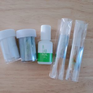 (미사용)네일 대리석 네일필름 4종&네일필름,호일 글루