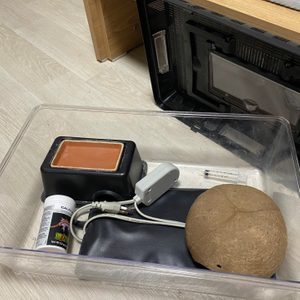 파충류 물품 일괄/사육장/은신처/칼슘제/레오파드게코 사육장/도마뱀 사육장