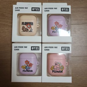 BT21 에어팟 케이스 새제품 (에어팟 1세대 2세대) 낱개판매