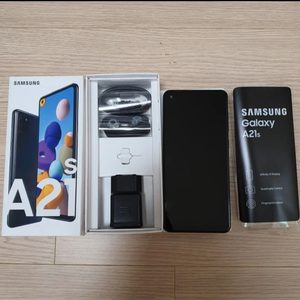 삼성 갤럭시 A21S 블랙(sm-a217nzknluc) 풀박스 가개통 팝니다