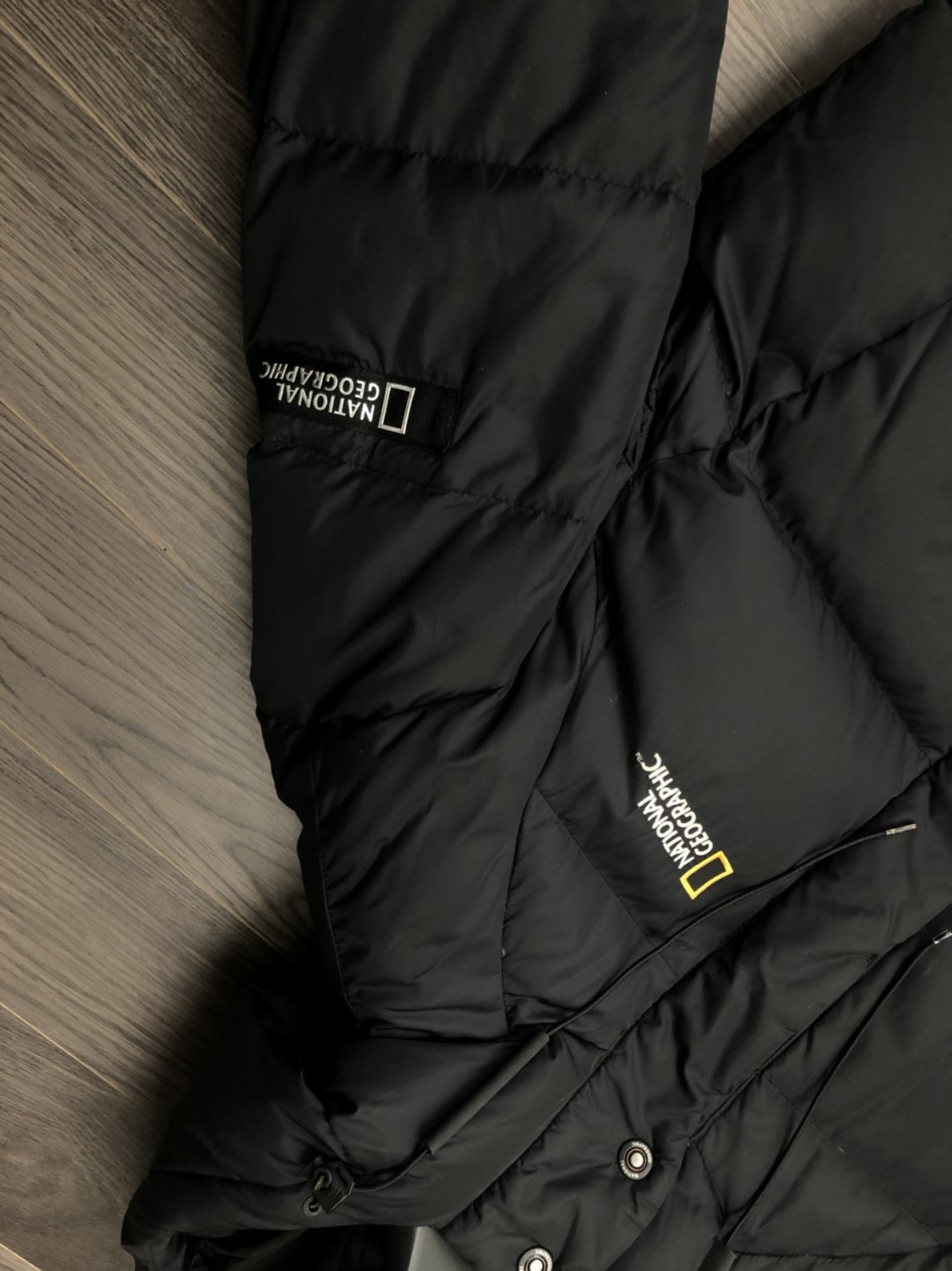 롱패딩 입고 자전거