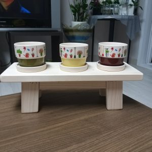 화분선반 /화분정리대/나무선반/인테리어소품/화분거치대/식물