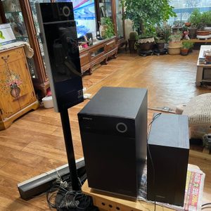 PAVV 우퍼, CD재생기, 스피커, 삼성 우퍼