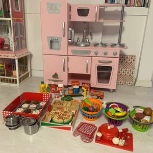 키즈크래프트 주방놀이 + 멜리사앤더그 피자파티 + 멜리사앤더그 쿠키세트 + 멜리사앤더그 소스통 등등