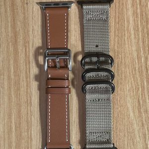 애플워치 스트랩 38/40mm 가죽 스트랩 나토 스트랩