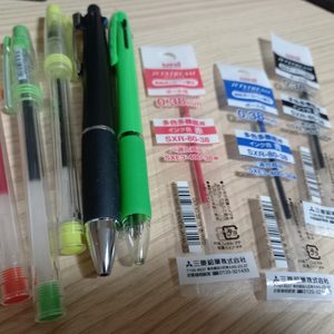 고급 제트스트림 멀티펜 + 리필 +자바 제트 3볼 + 파인테크 일괄