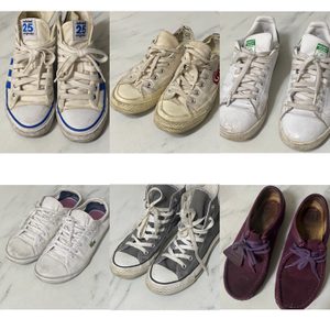 신발 (컨버스 하이/클락스 왈라비/아디다스 하이/ 라코스테단화/아디다스 스탠스미스/꼼제가르송 컨버스)