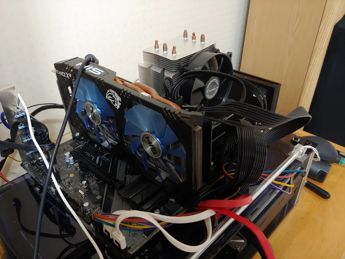 his rx580 8g 그래픽카드 | 당근 중고거래