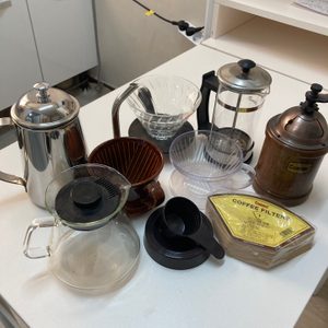 드립커피세트판매(드리퍼,그라인더,유리포트,드립포트,서버,필터 등)