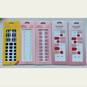 젤라또팩토리 네일스티커, 패디스티커, 키스미 네일스티커 총 5장+덤으로2장 더드려요🥰