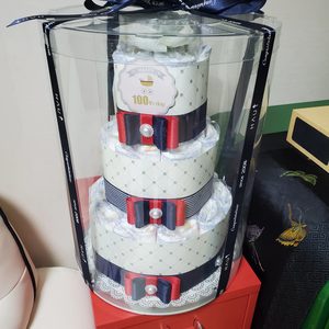 백일용 기저귀 케이크