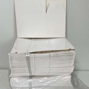 조각케익상자 화이트 99개 카페용품 케익포장