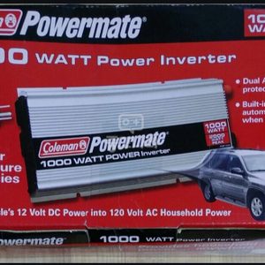 새제품 콜맨 차량용 인버터 12V 110V~120Volt 인버터