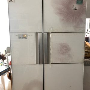 삼성 지펠 양문형 냉장고 4/18 사다리차 내려드려요