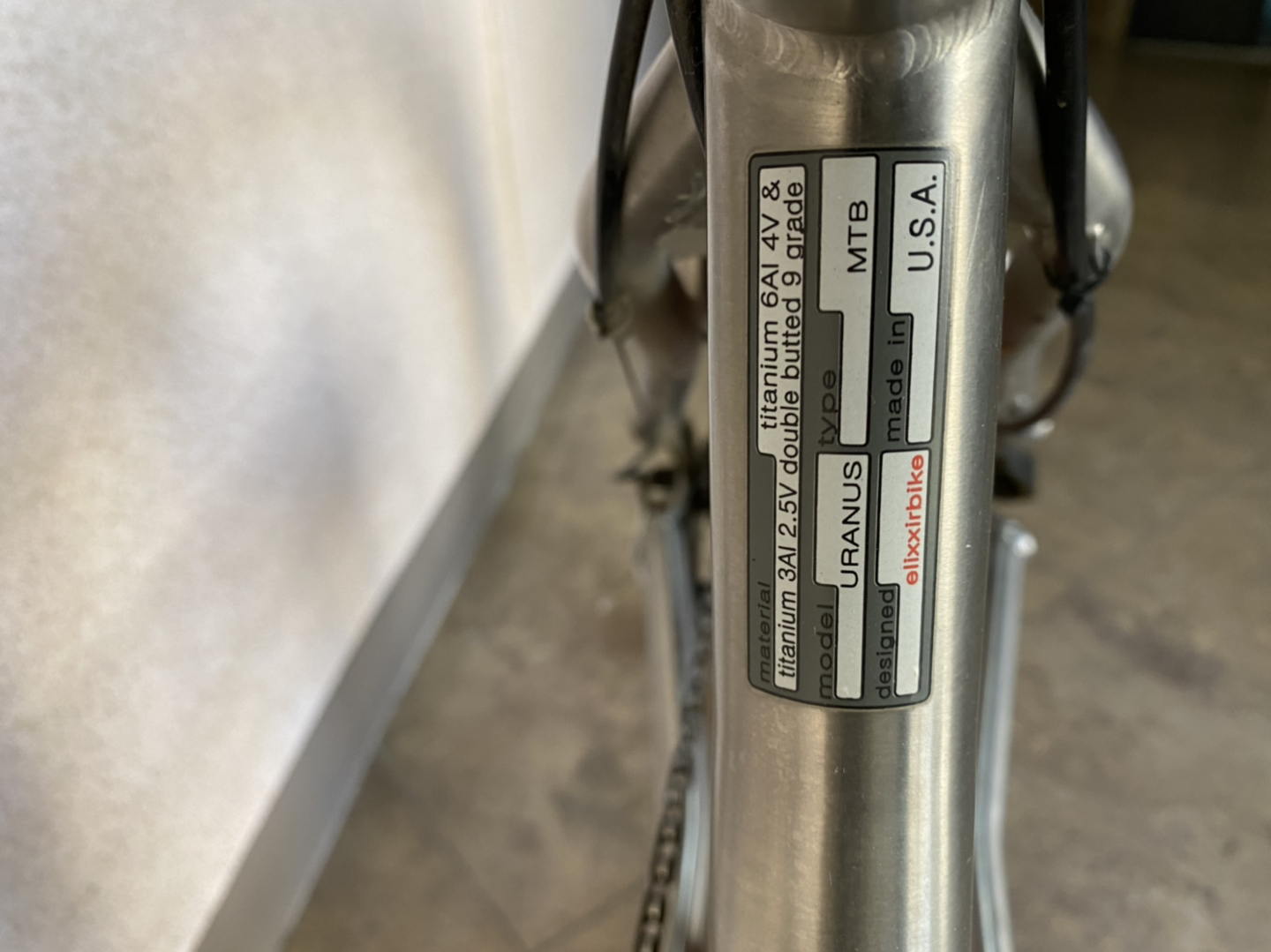 인천 티타늄 자전거 중고