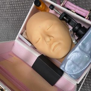 메이크업박스와 속눈썹연장키트