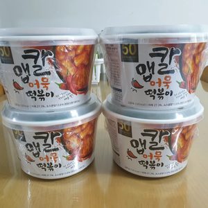맵칼떡볶이 4개