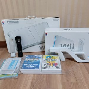 닌텐도 위(Wii) 2인용 풀세트, 위 피트,위 모션 플러스,제프건 등 판매합니다~