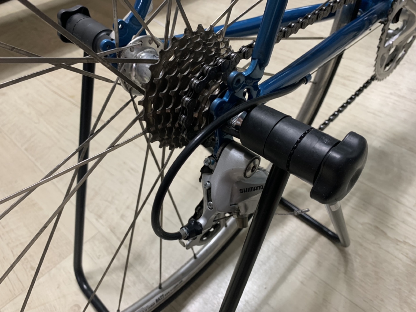 로드 자전거 안장 교체