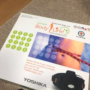 Yoshika body line/다이어트/마사지벨트/뱃살마사지/복부마사지/온열/지압/다이어트마사지벨트