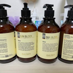 에바끌레르 대용량 선크림(피부과,골프,스포츠 전용)500ml