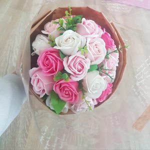 비누꽃 꽃다발