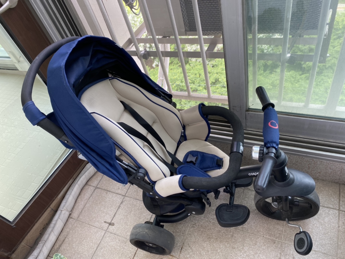 삼천리 유모차 자전거