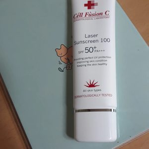 새상품)피부과 셀퓨전레이저썬스크린100 ( 50미리대용량 한개)