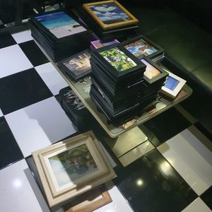 액자 50개 일괄 정리 인테리어 카페 샵 스튜디오 공방 바버샵 미용실 엔틱
