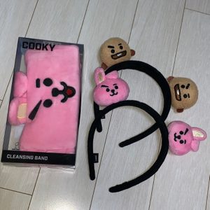 방탄소년단 BT21 쿠키 헤어밴드 쿠키 슈키 머리띠