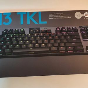 로지텍 g913 tkl 블랙, 택타일(거의 신품)