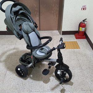 삼천리자전거 모디2 유아용 유모차자전거(그레이)