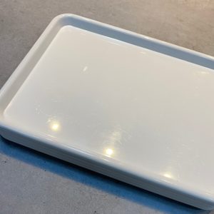 화이트 트레이 1인 디저트쟁반