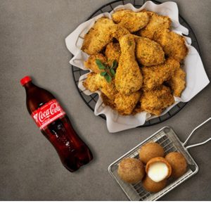 BHC치킨 뿌링클+치즈볼+콜라1.25L 기프티콘 판매합니다